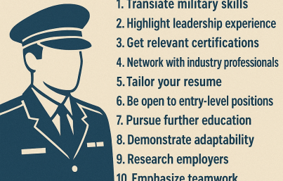 15 Career Tips for Ex-Army Officers: How To Succeed in Civilian Jobs